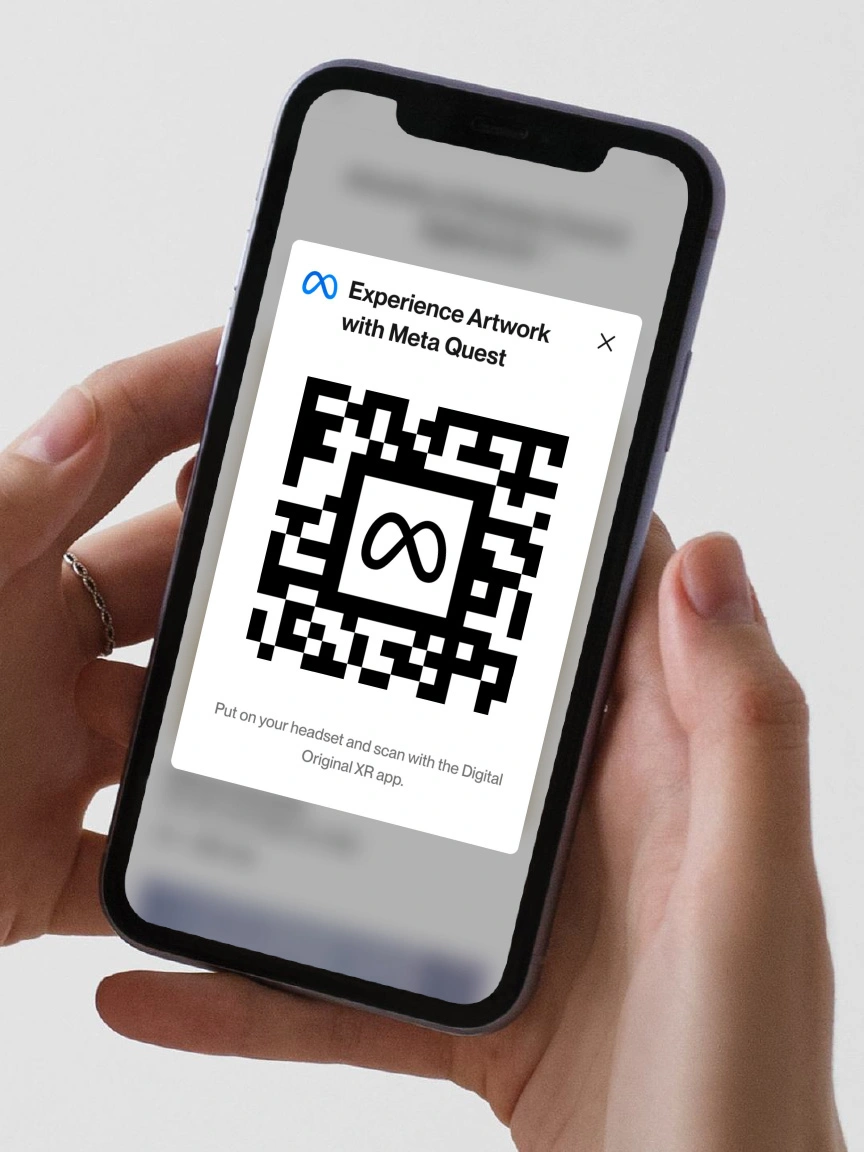 Scan QR and view Art