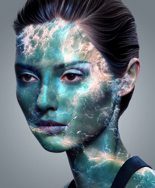 Water Portrait by Bit Errror