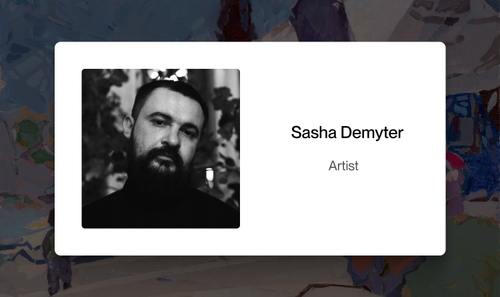 Sasha Demyter joins the Ukrainian Fund of Digitized Art