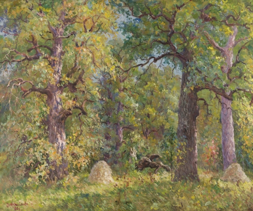 Oaks by Vasyl Nepyipyvo
