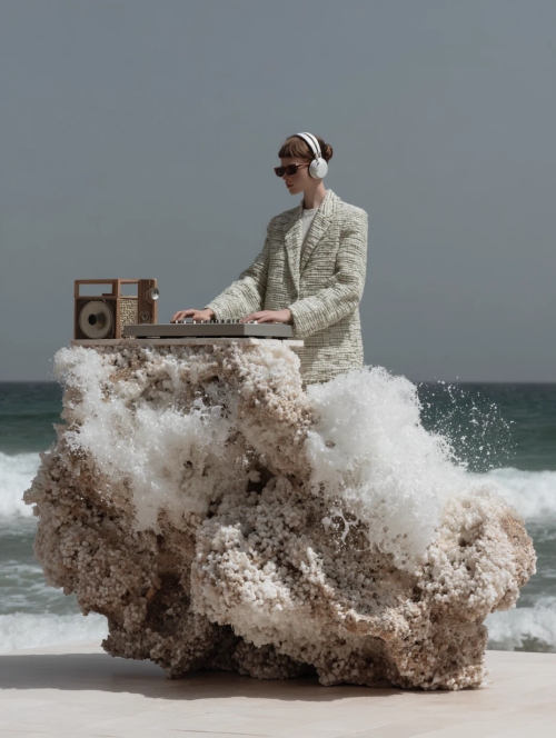 Wave console by Yu Polis