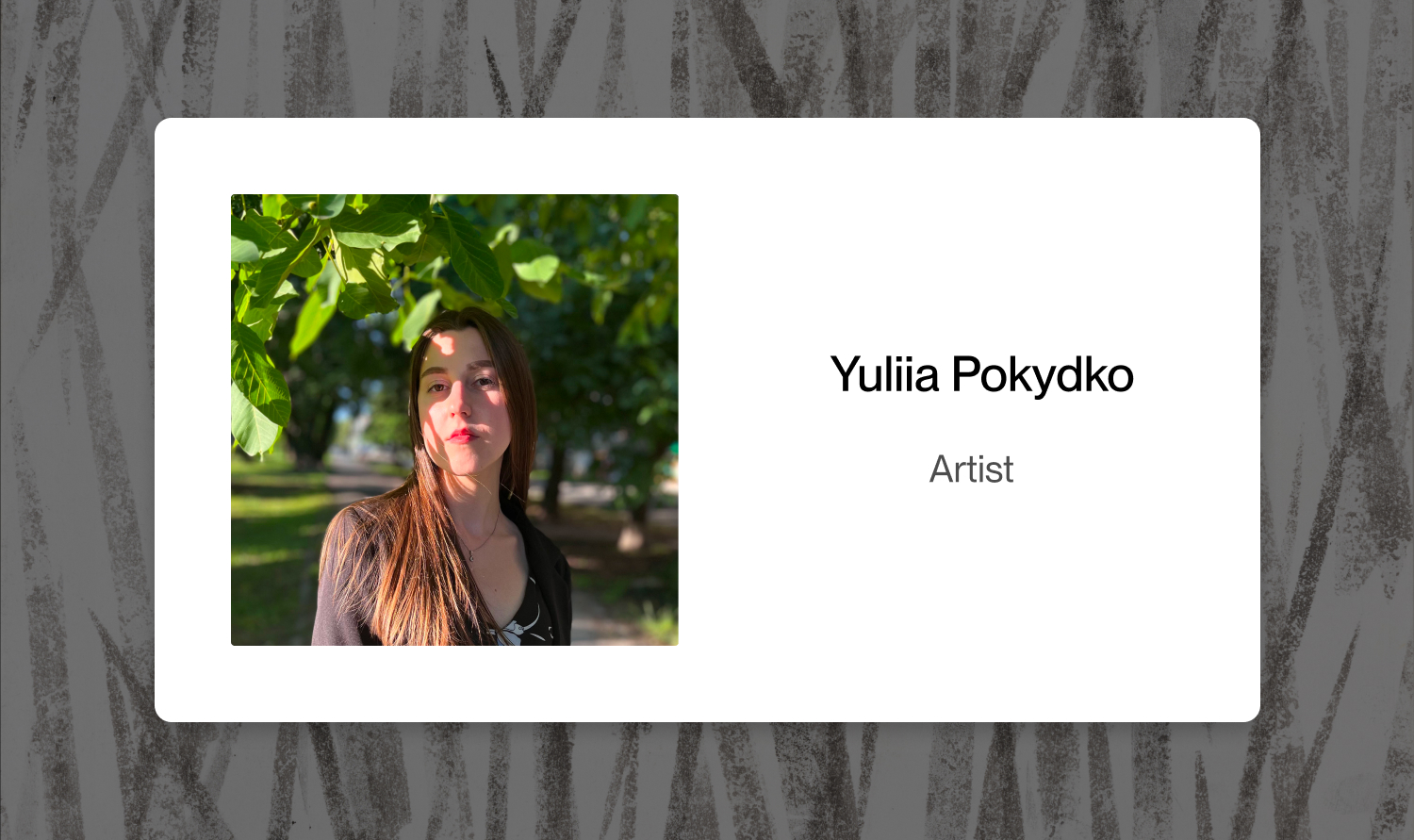 Yuliia Pokydko Joins Ukrainian Fund of Digitized Art