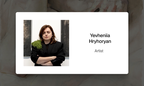 Yevheniia Hryhoryan Joins the Ukrainian Fund of Digitized Art