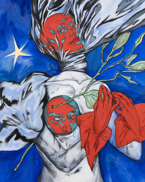 Lost in Thoughts. From the Series "The Sprouted" by Zhenya Machkovska