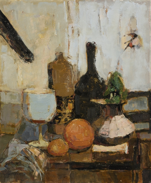 Still Life with an Orange