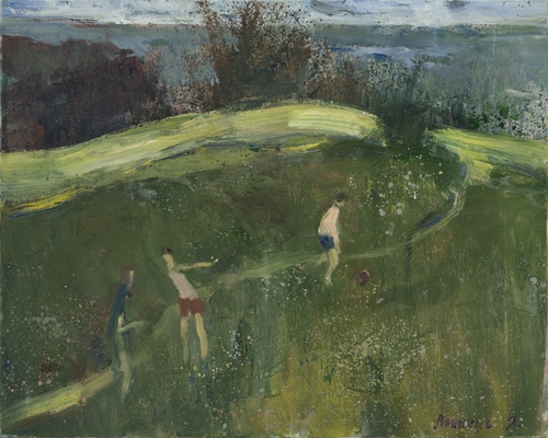 Children Playing Football