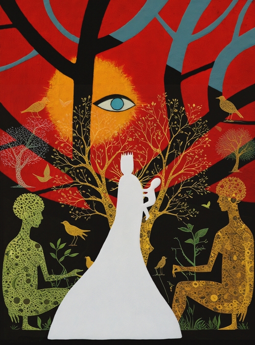 Garden Tao by Dlela Lombard