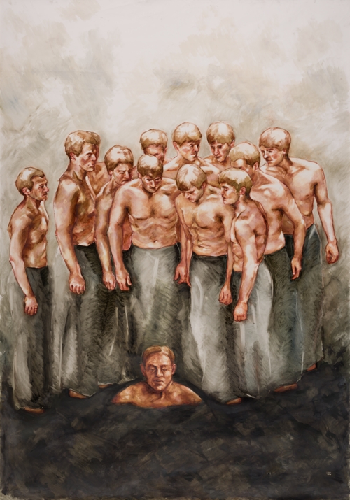 Valley of the Shadow of Darkness by Yevheniia Hryhoryan