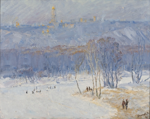 Rusanivka Bay by Hryhorii Vasetskyi