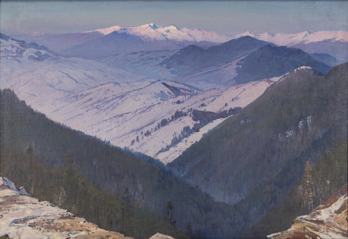 Morning on the Blyzniuky by Volodymyr Sydoruk