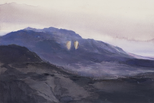 Afterimage of Presence. Sketch by Yuliia Holub