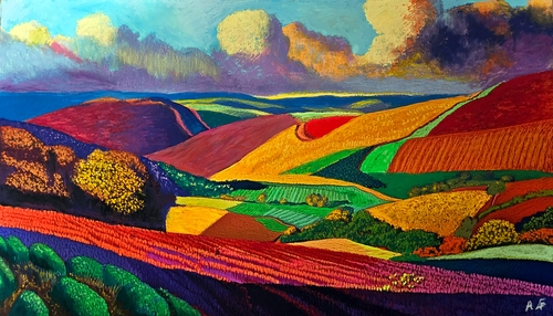 Lavander Wolds by Chodon O'Leary