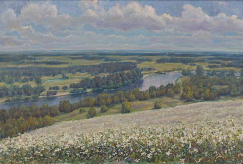 Buckwheat in Bloom by Volodymyr Krasiuk