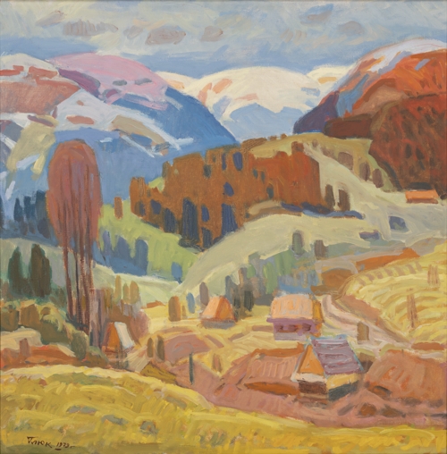 The Carpathians by Havrylo Hliuk