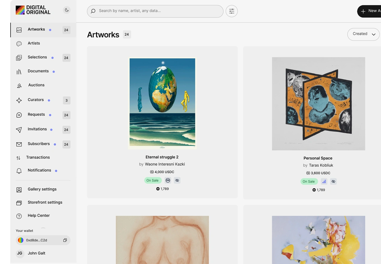 Art Management System