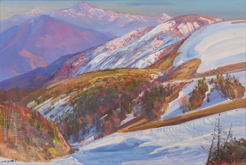 Spring Polonynas by Ivan Shutiev