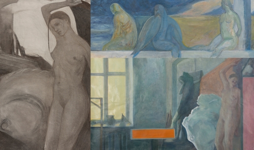 UFDA Digitizes New Large-Scale Works by Olena Topolian
