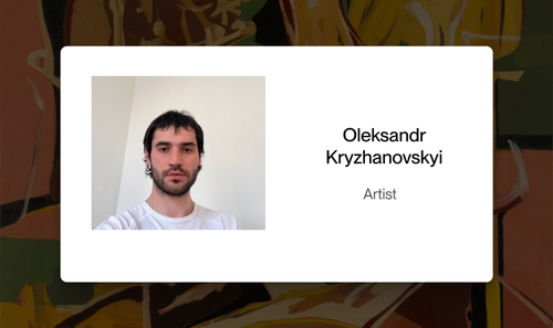 Oleksandr Kryzhanovskyi Joins the Ukrainian Fund of Digitized Art