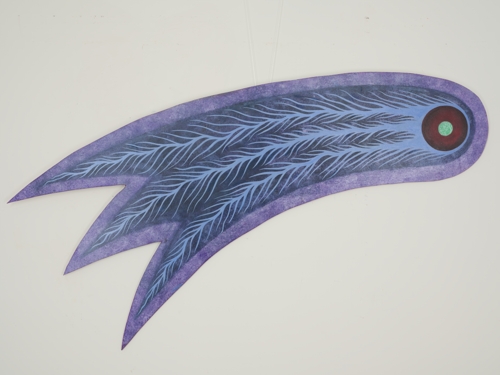 The Comet Flying Upward by Mariia Vasylenko