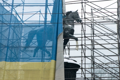 Monument to Mykola Shchors, Kyiv by Nikiforov Yevgen