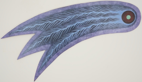 The Comet Flying Upward by Mariia Vasylenko