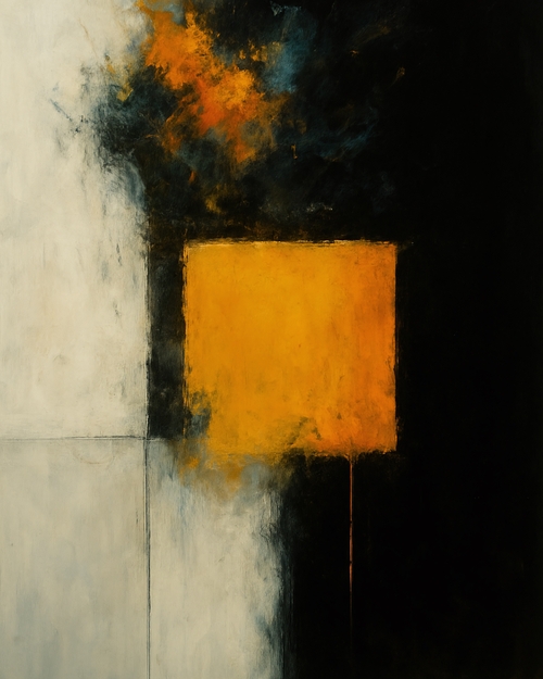 Yellow Fragment III by Bit Errror
