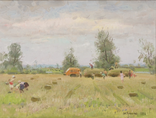 Haymaking by Serhii Hryhoriev
