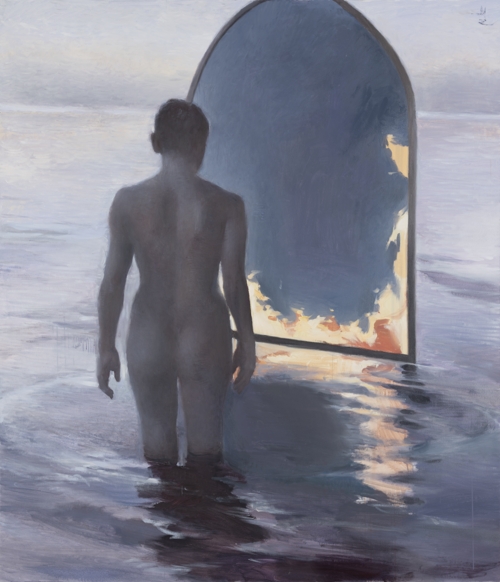 The Mirror Which Didn't Know Whom To Reflect (Trying To Pretend It Did). From the "Impossibility Of Self" Series by Юлія Голуб