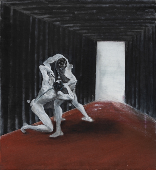 Two Figures by Bohdan Kohanovsky