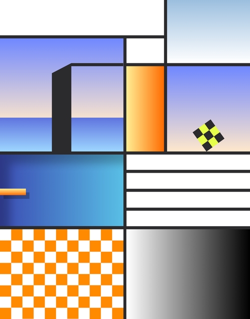 Block Based №1 by Eugene Tkachenko