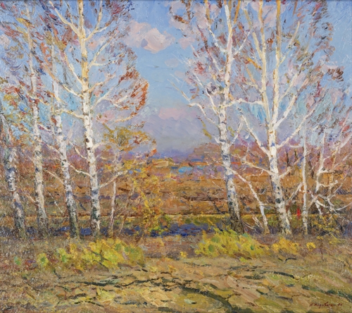 Birch Tracery by Lev Khodchenko