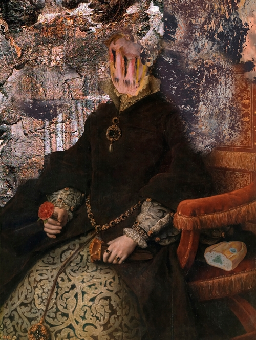 Woman With A Flower