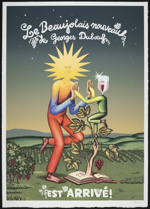 Le beaujolais nouveau de Georges Duboeuf 2024 est arrivé! by Waone Volodymyr Manzhos