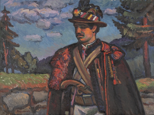 A Young Man from Kryvorivnia by Stepan Koropchak