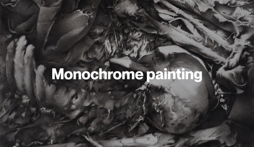 Monochrome painting