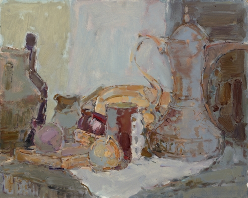 Still Life with a Turkish Teapot