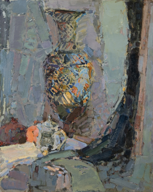 Still Life with an Indian Vase I