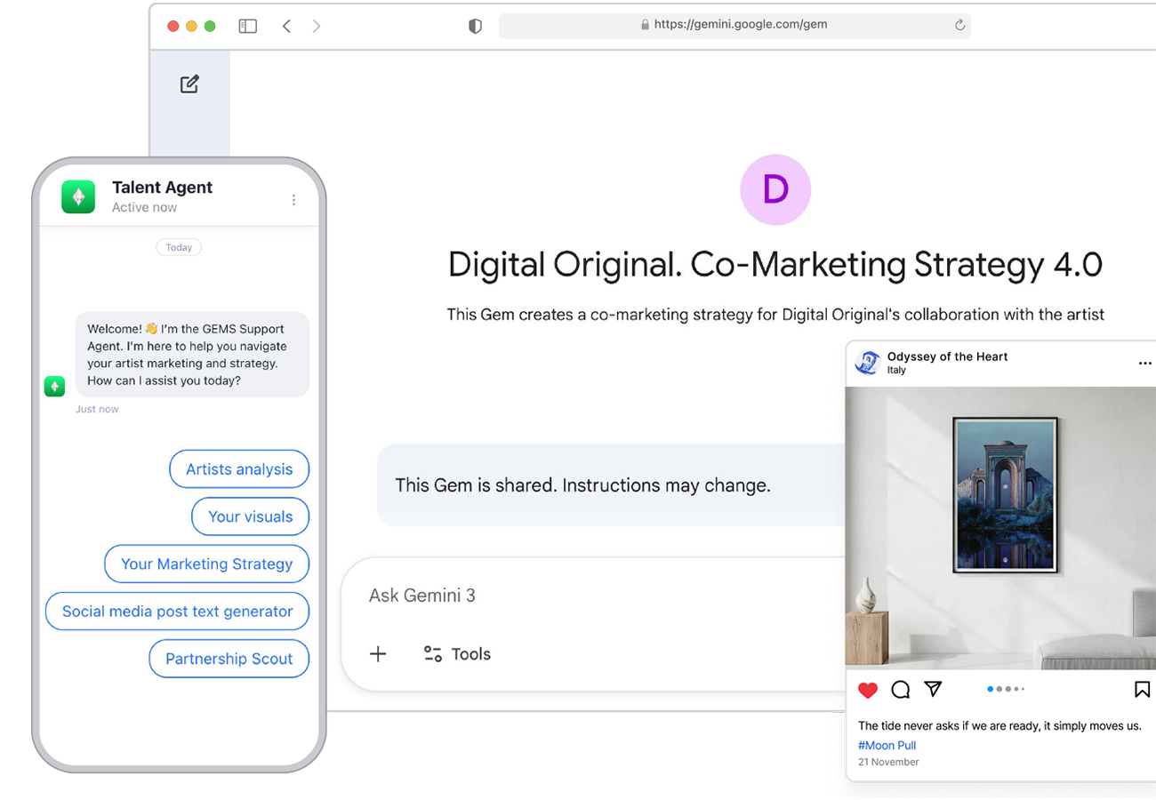 Gemini Gems: Scale Your Artist Brand