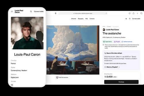 Showcase storefront by Digital Original