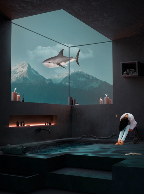 I Think I Saw a Cute Little Fish by Bit Errror