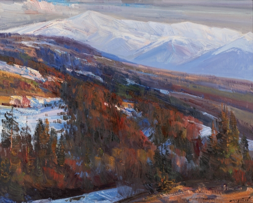 Varetskyi Pass by Ivan Shutiev