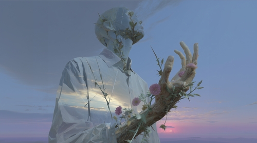 Fragile figure by Sasha Demyter