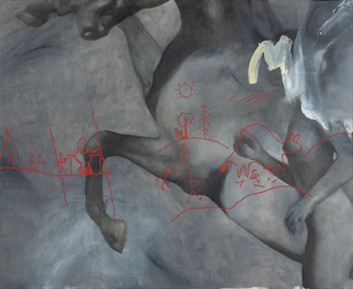 Cave Painting by Anna Veriki